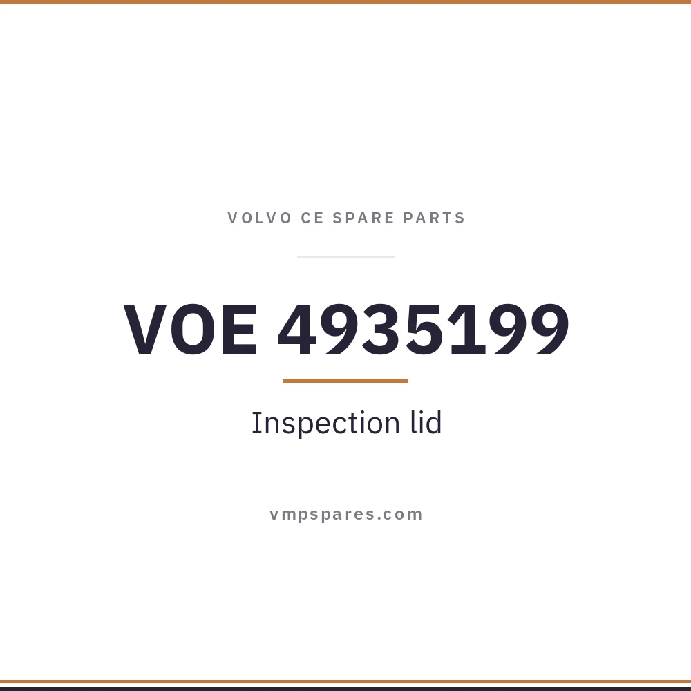 VOE 4935199 – Inspection lid