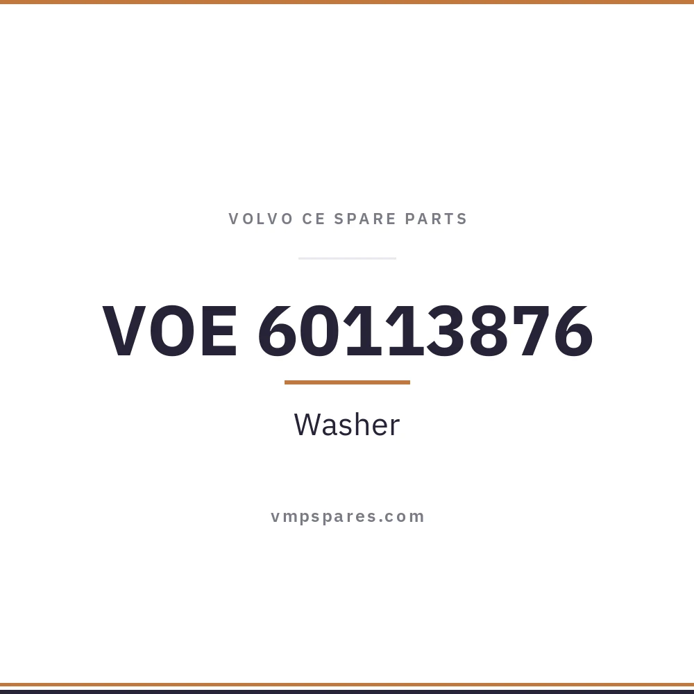 VOE 60113876 – Washer