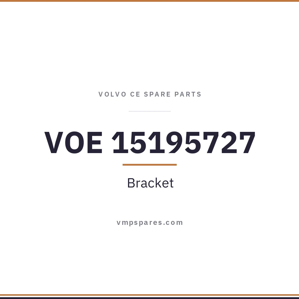 VOE 15195727 – Bracket