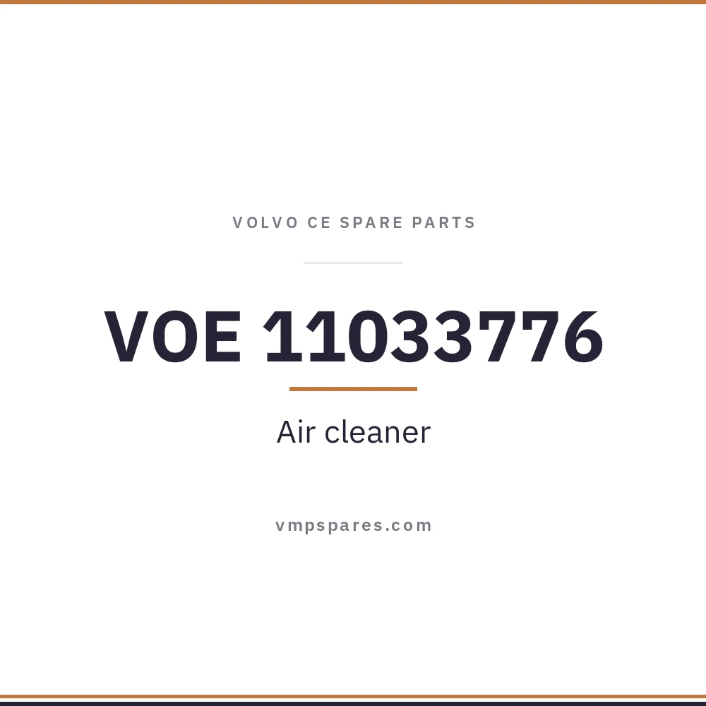 VOE 11033776 – Air cleaner