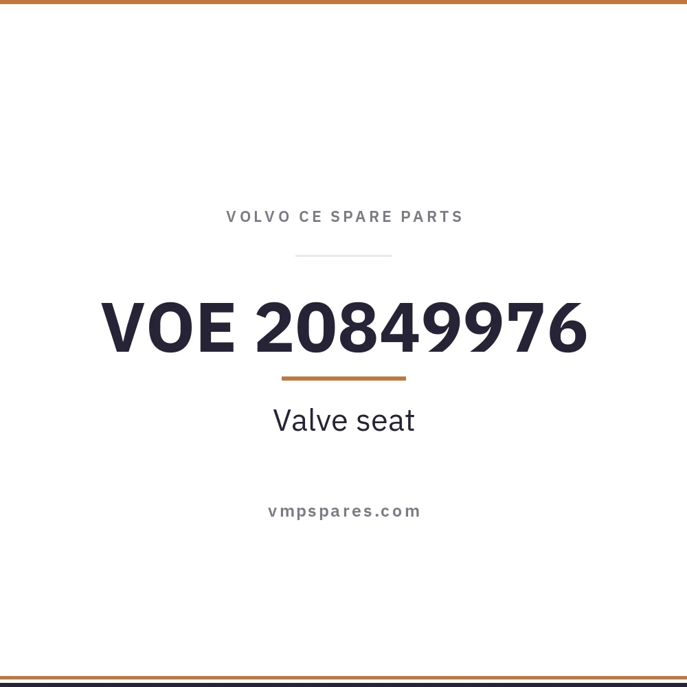 VOE 20849976 – Valve seat