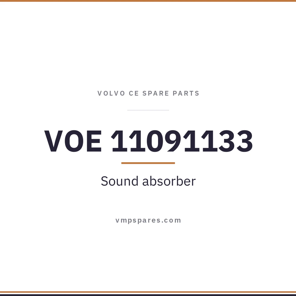 VOE 11091133 – Sound absorber