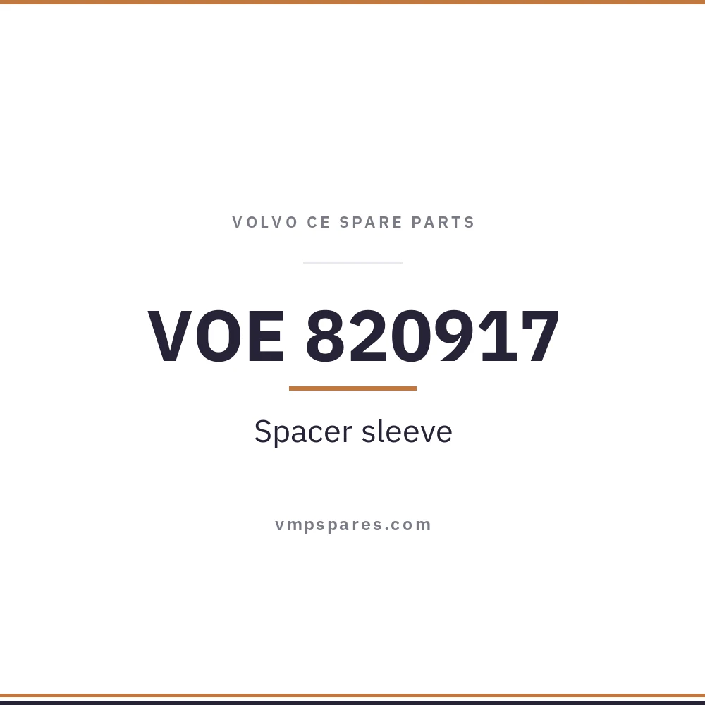 VOE 820917 – Spacer sleeve