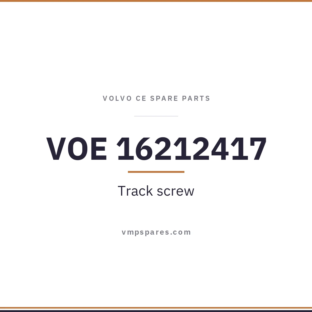 VOE 16212417 – Track screw