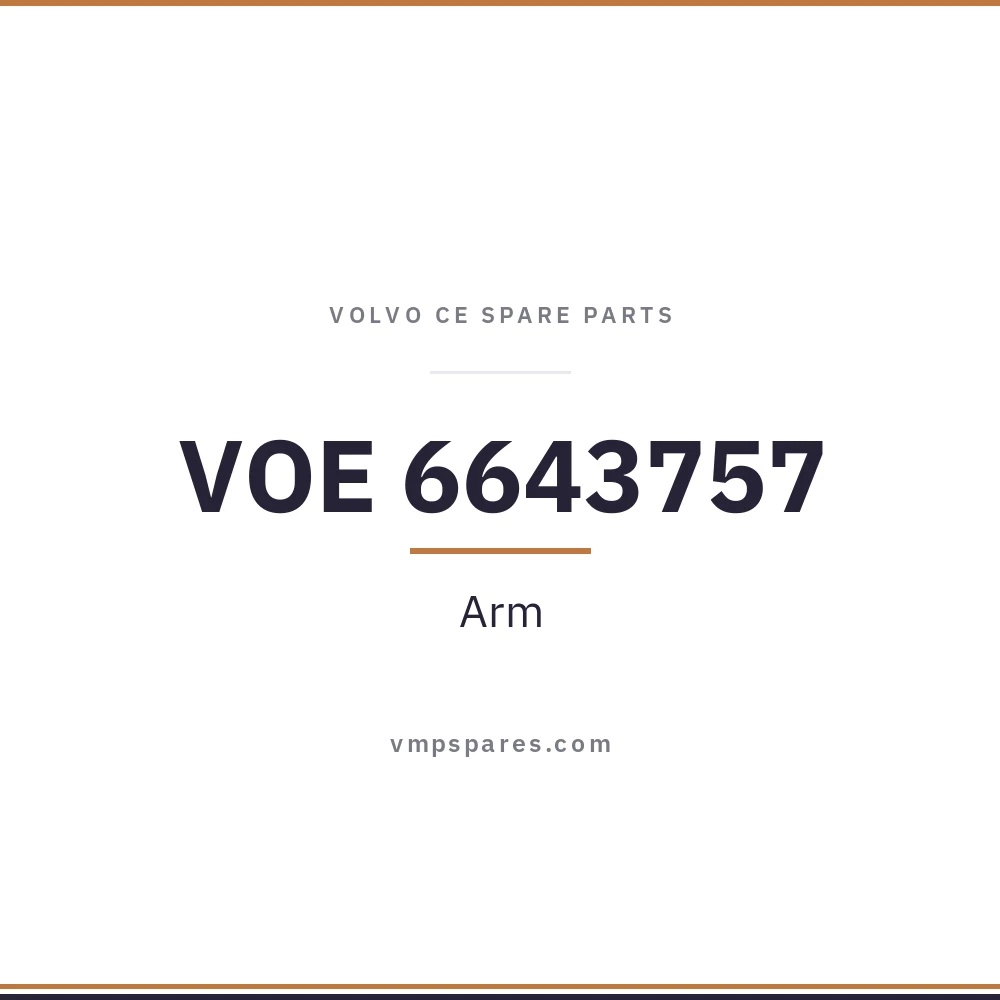 VOE 6643757 – Arm