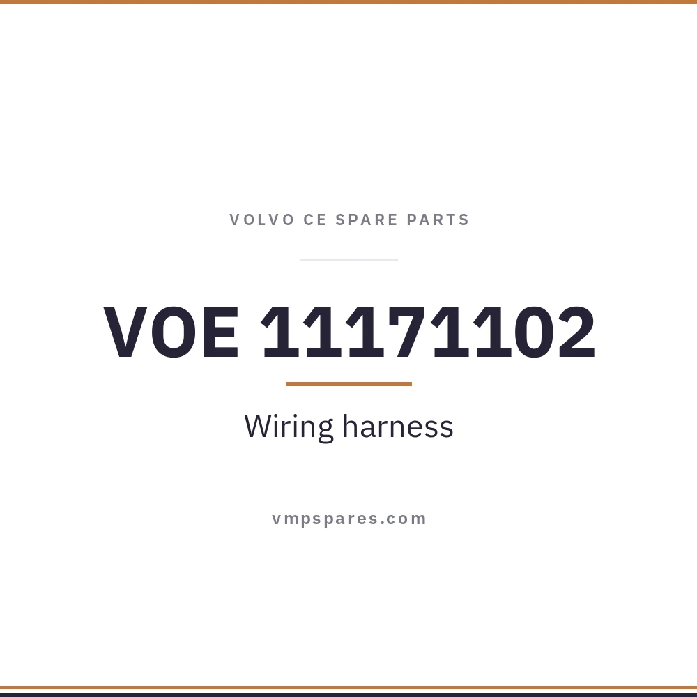 VOE 11171102 – Wiring harness