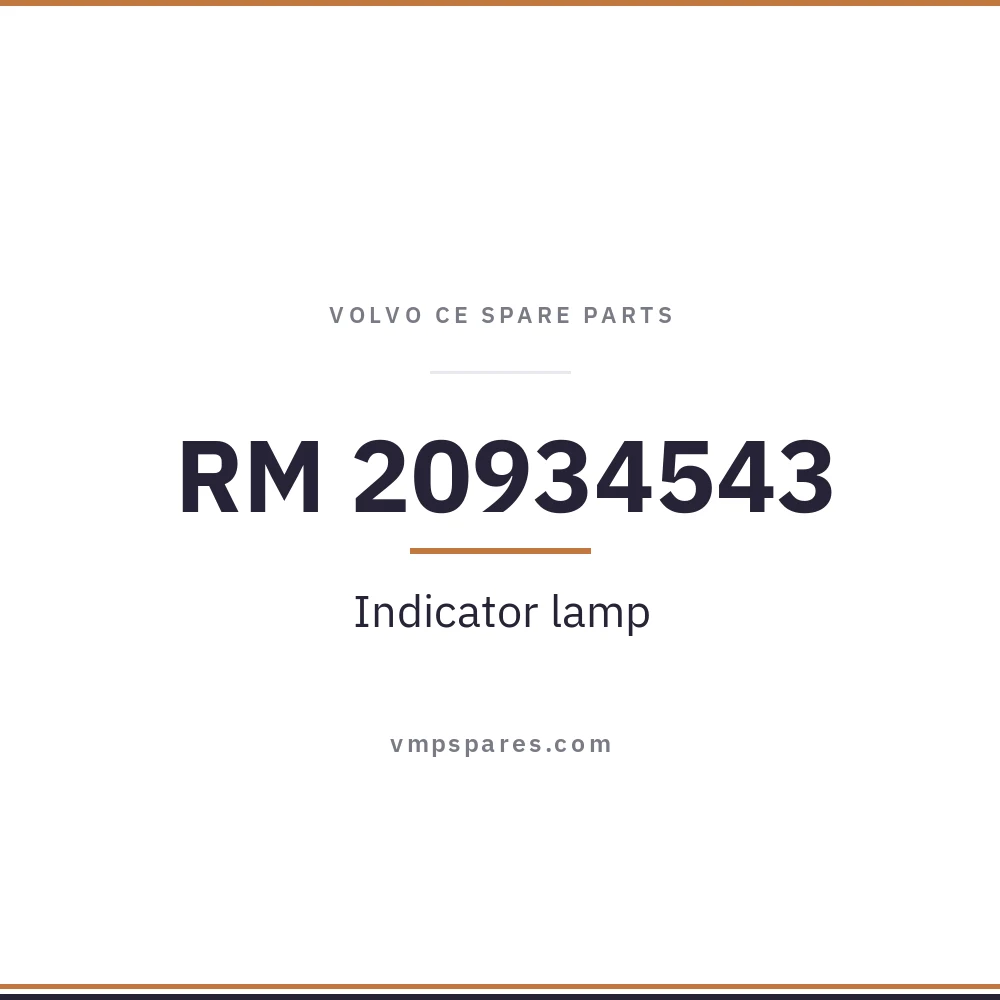 RM 20934543 – Indicator lamp