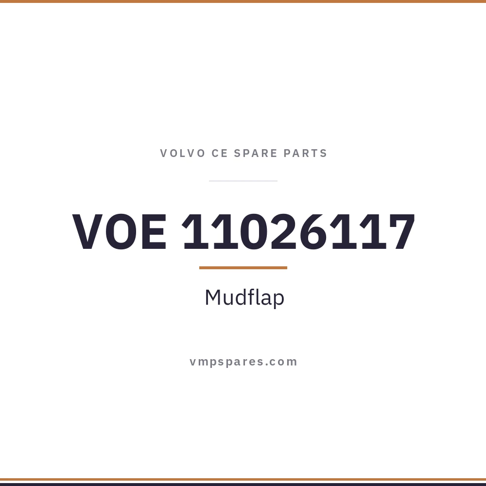 VOE 11026117 – Mudflap