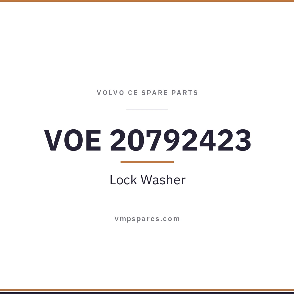 VOE 20792423 – Lock Washer