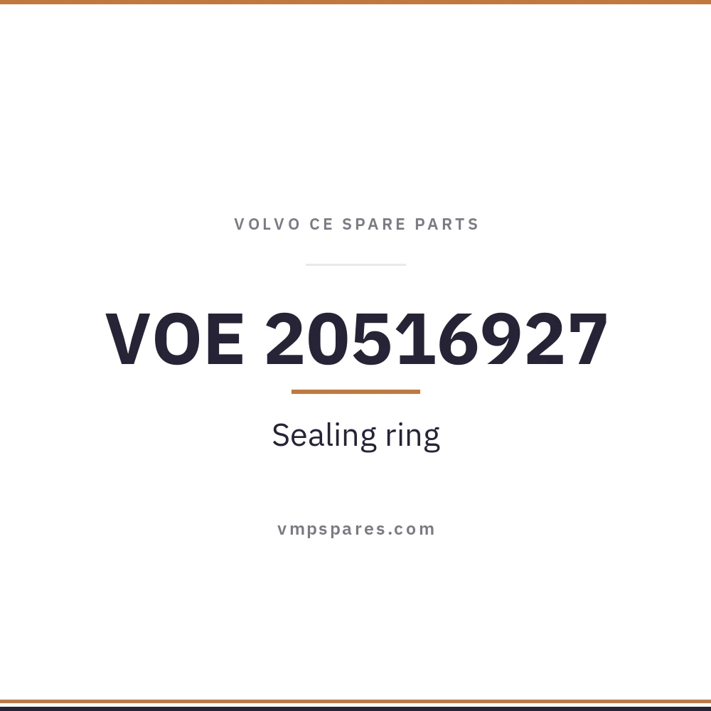 VOE 20516927 – Sealing ring