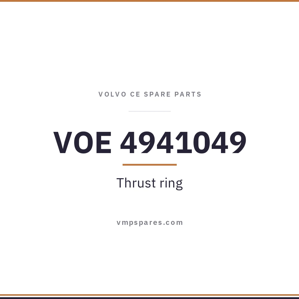 VOE 4941049 – Thrust ring