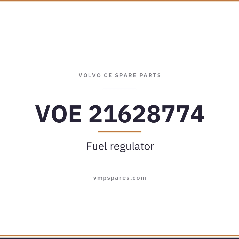 VOE 21628774 – Fuel regulator
