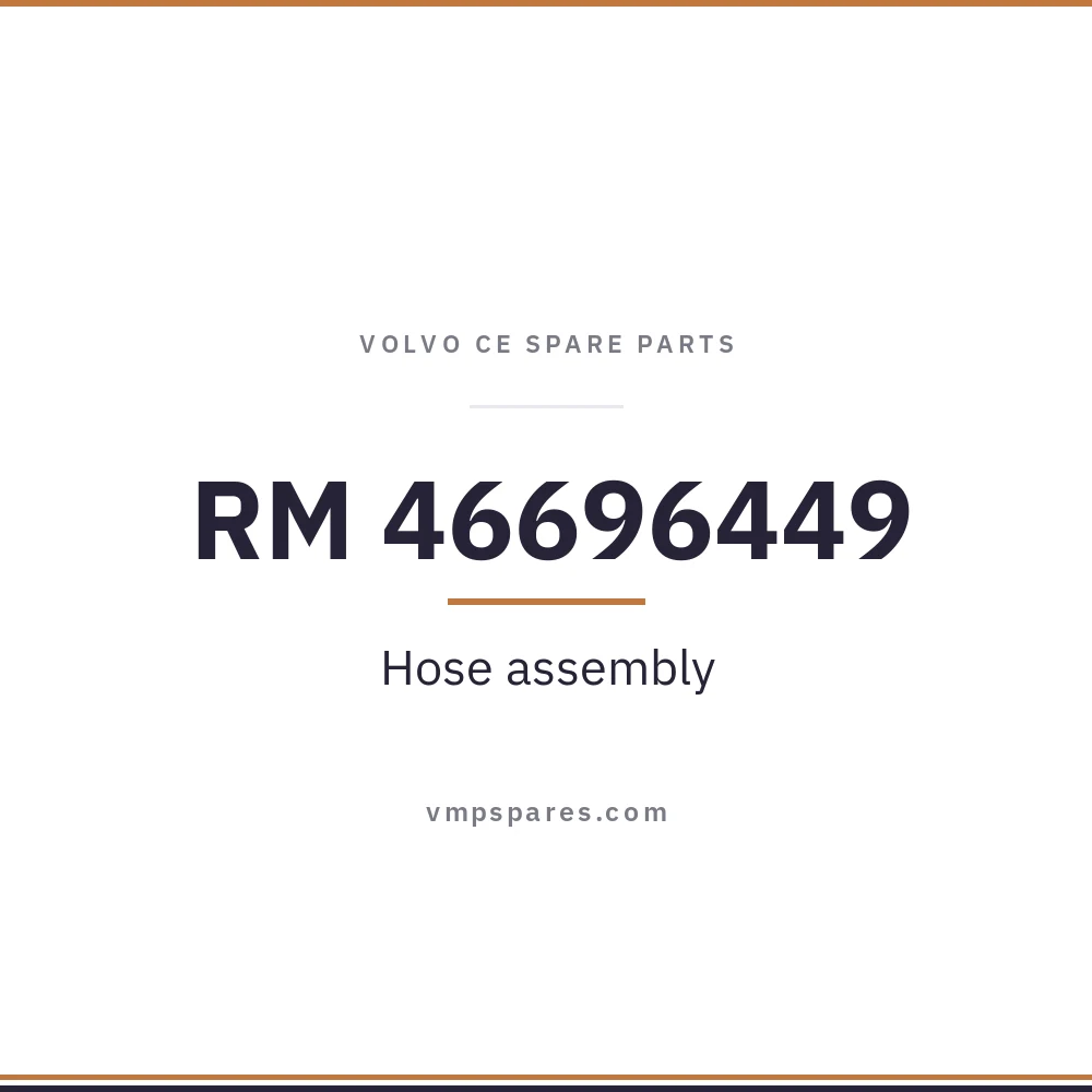 RM 46696449 – Hose assembly