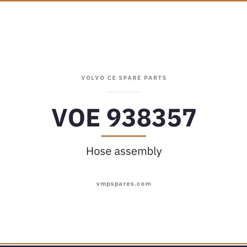 VOE 938357 – Hose assembly