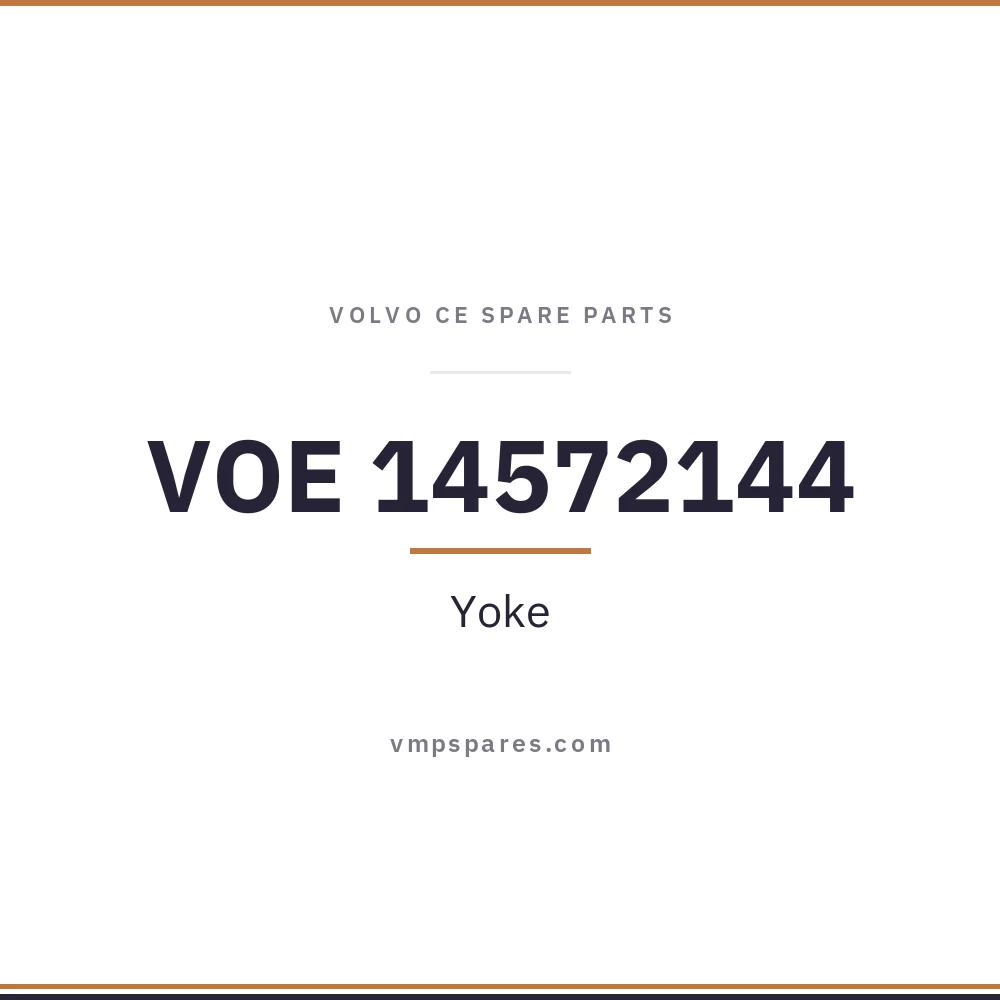 VOE 14572144 – Yoke