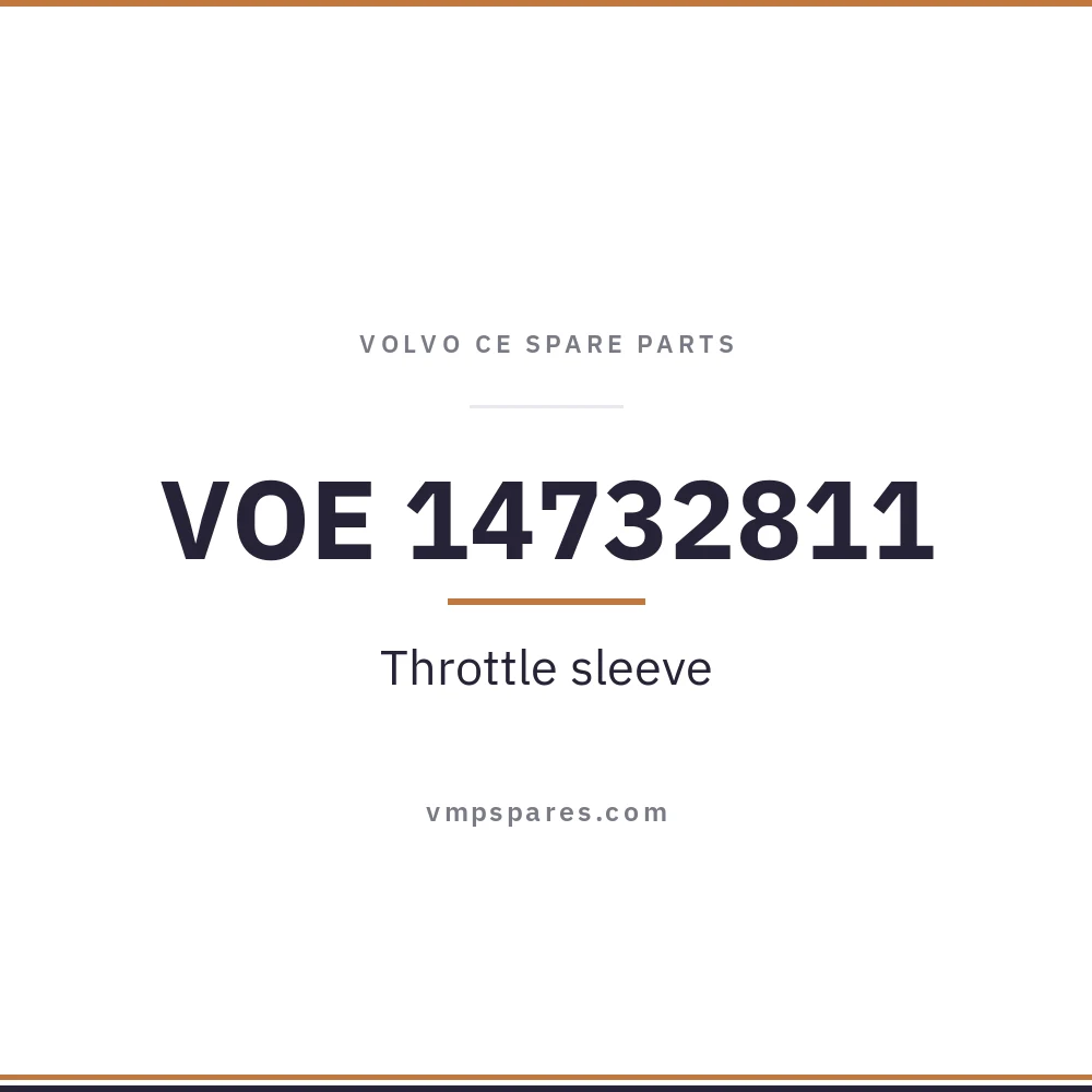 VOE 14732811 – Throttle sleeve