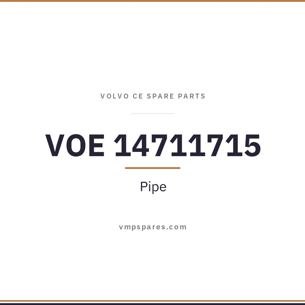 VOE 14711715 – Pipe