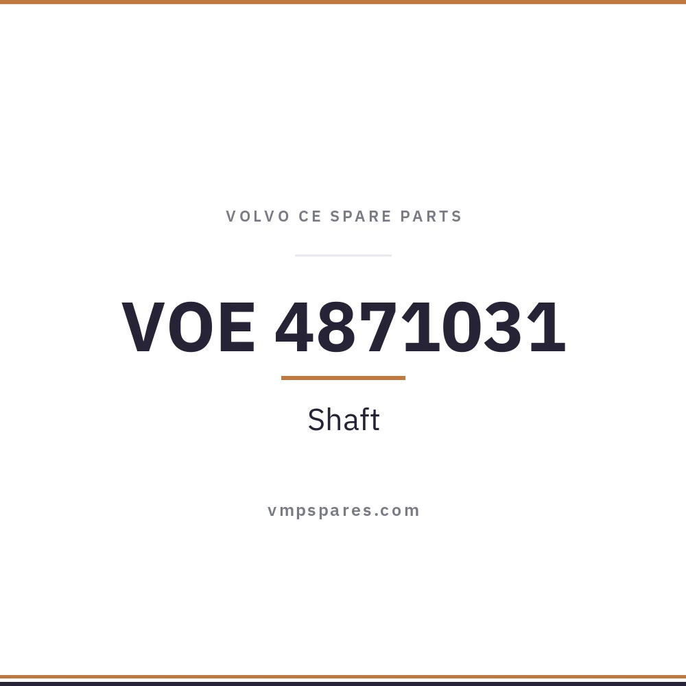 VOE 4871031 – Shaft