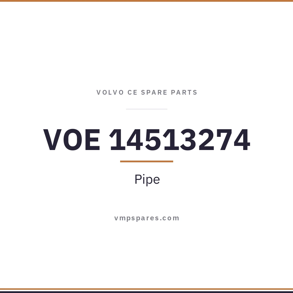 VOE 14513274 – Pipe