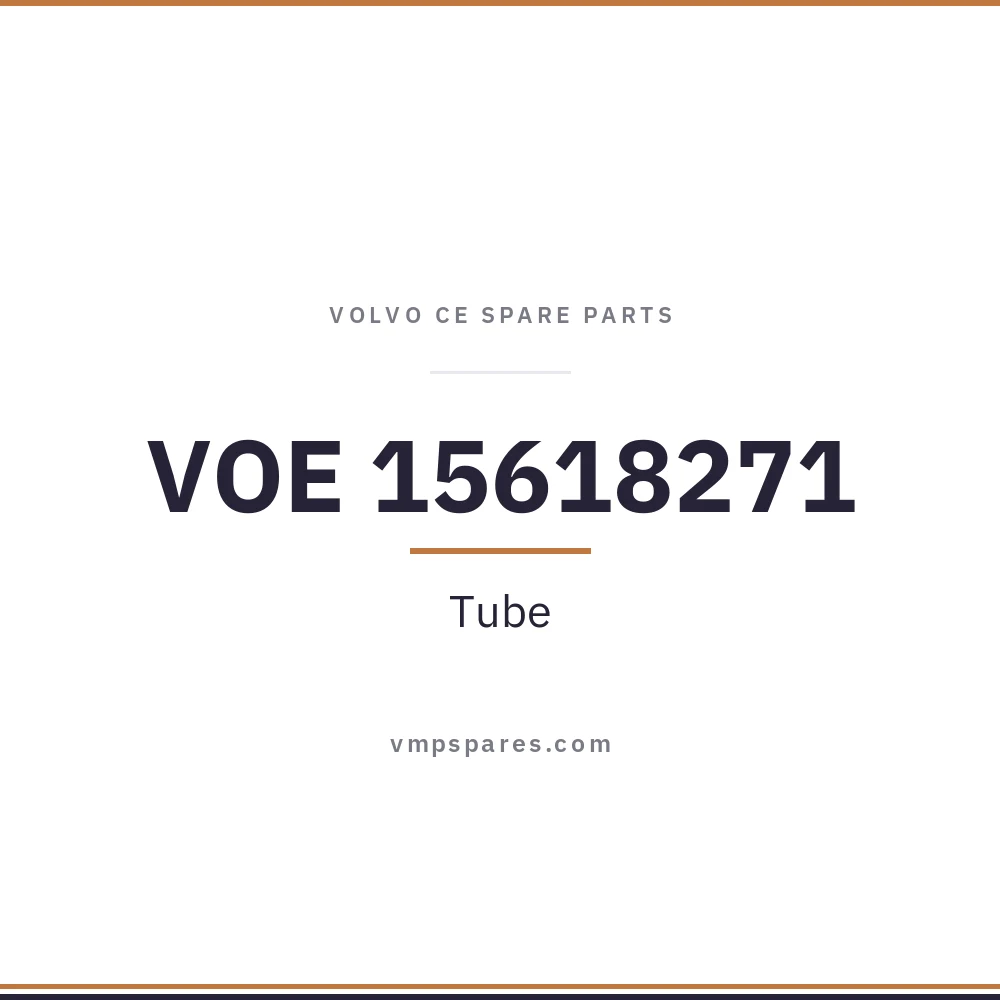VOE 15618271 – Tube