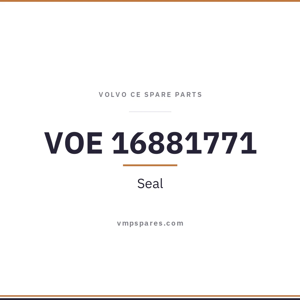 VOE 16881771 – Seal