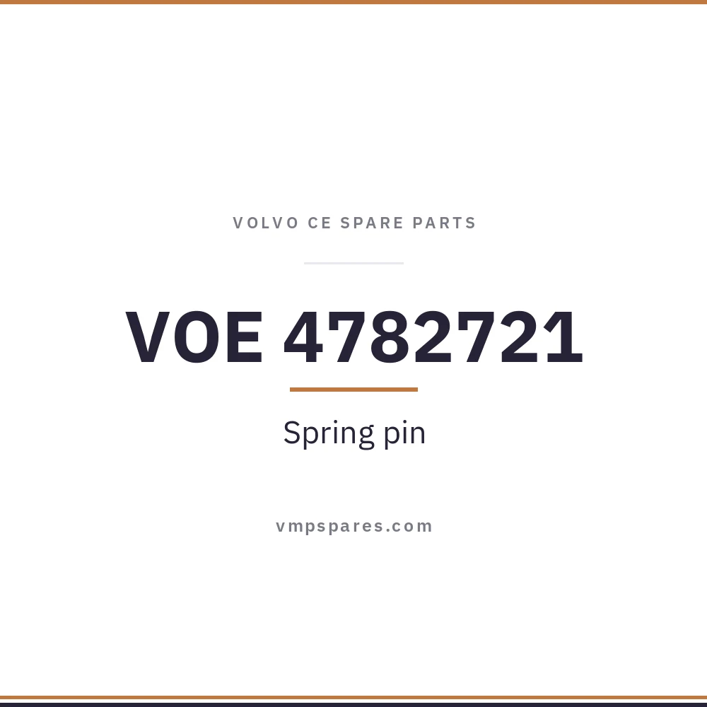 VOE 4782721 – Spring pin