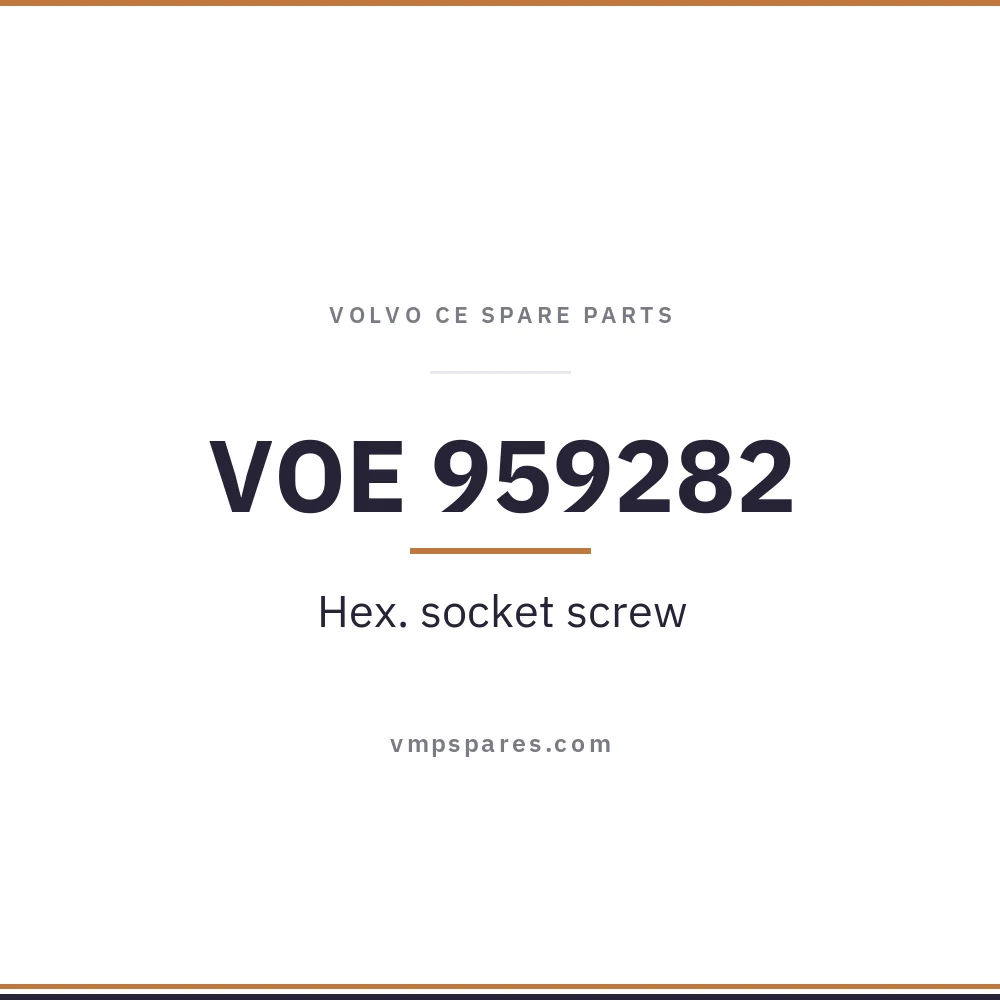 VOE 959282 – Hex. socket screw