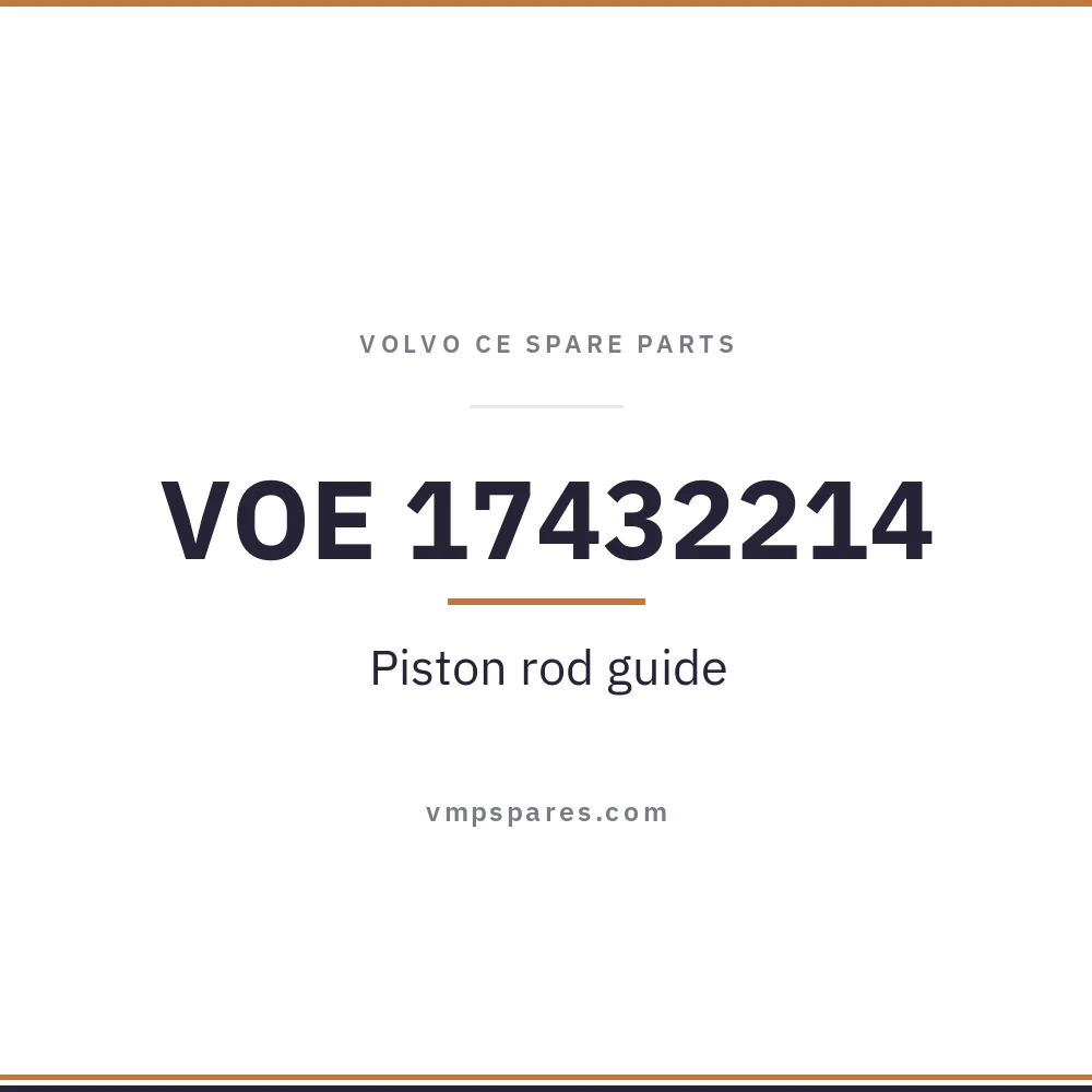 VOE 17432214 – Piston rod guide