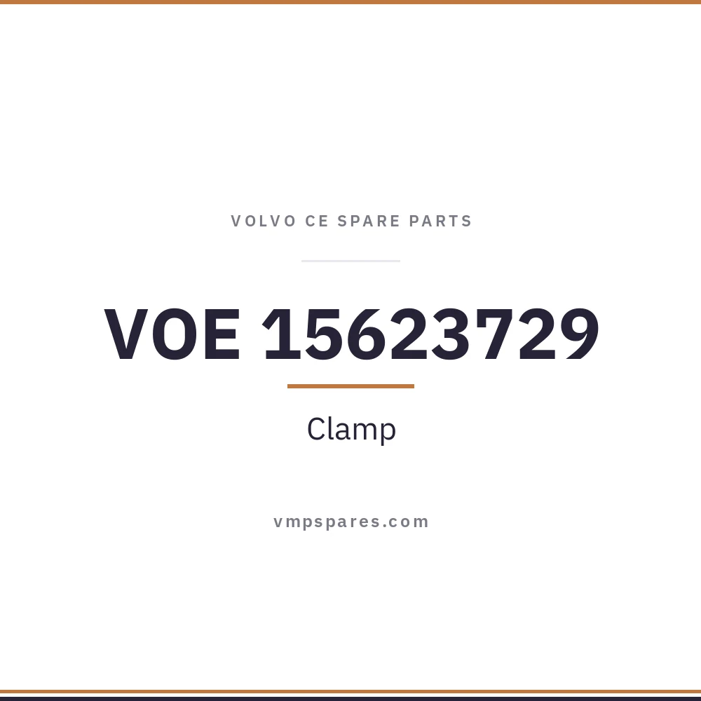 VOE 15623729 – Clamp