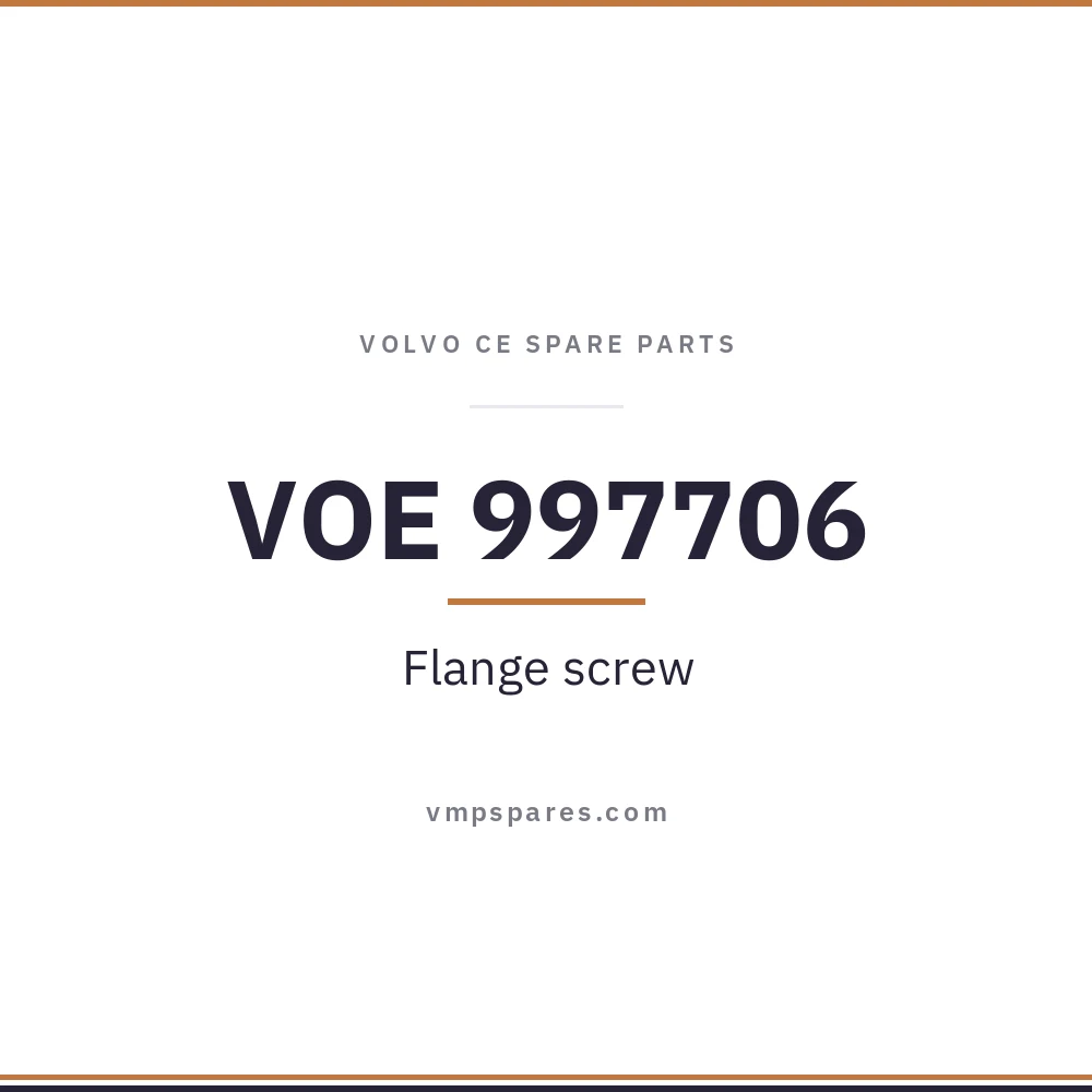 VOE 997706 – Flange screw