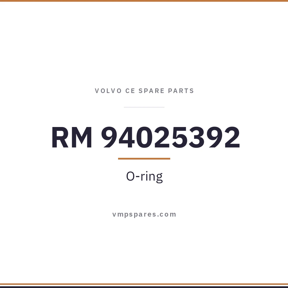 RM 94025392 – O-ring
