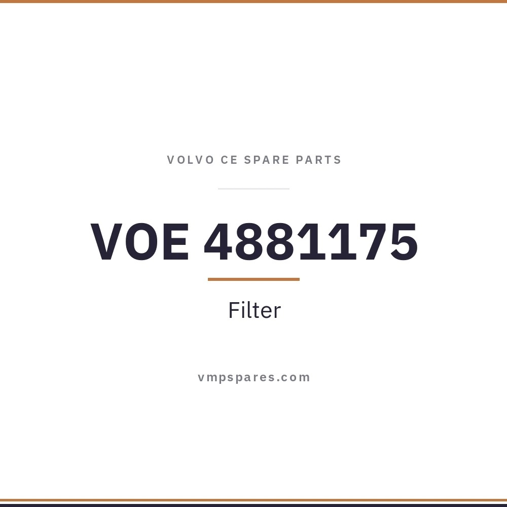 VOE 4881175 – Filter