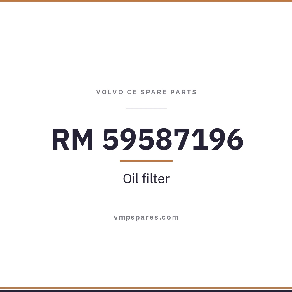 RM 59587196 – Oil filter