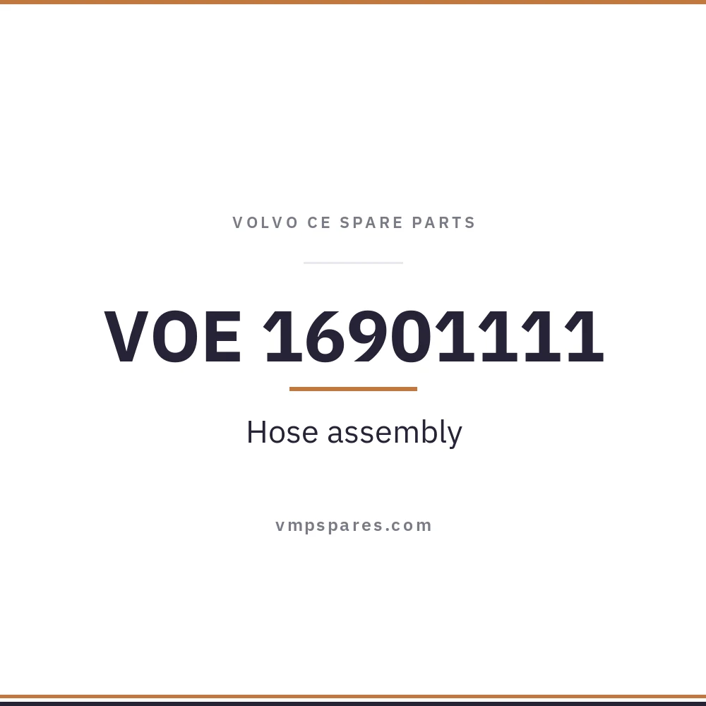 VOE 16901111 – Hose assembly
