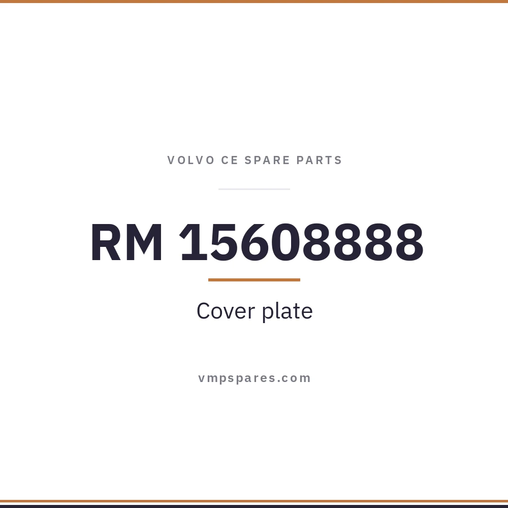 RM 15608888 – Cover plate