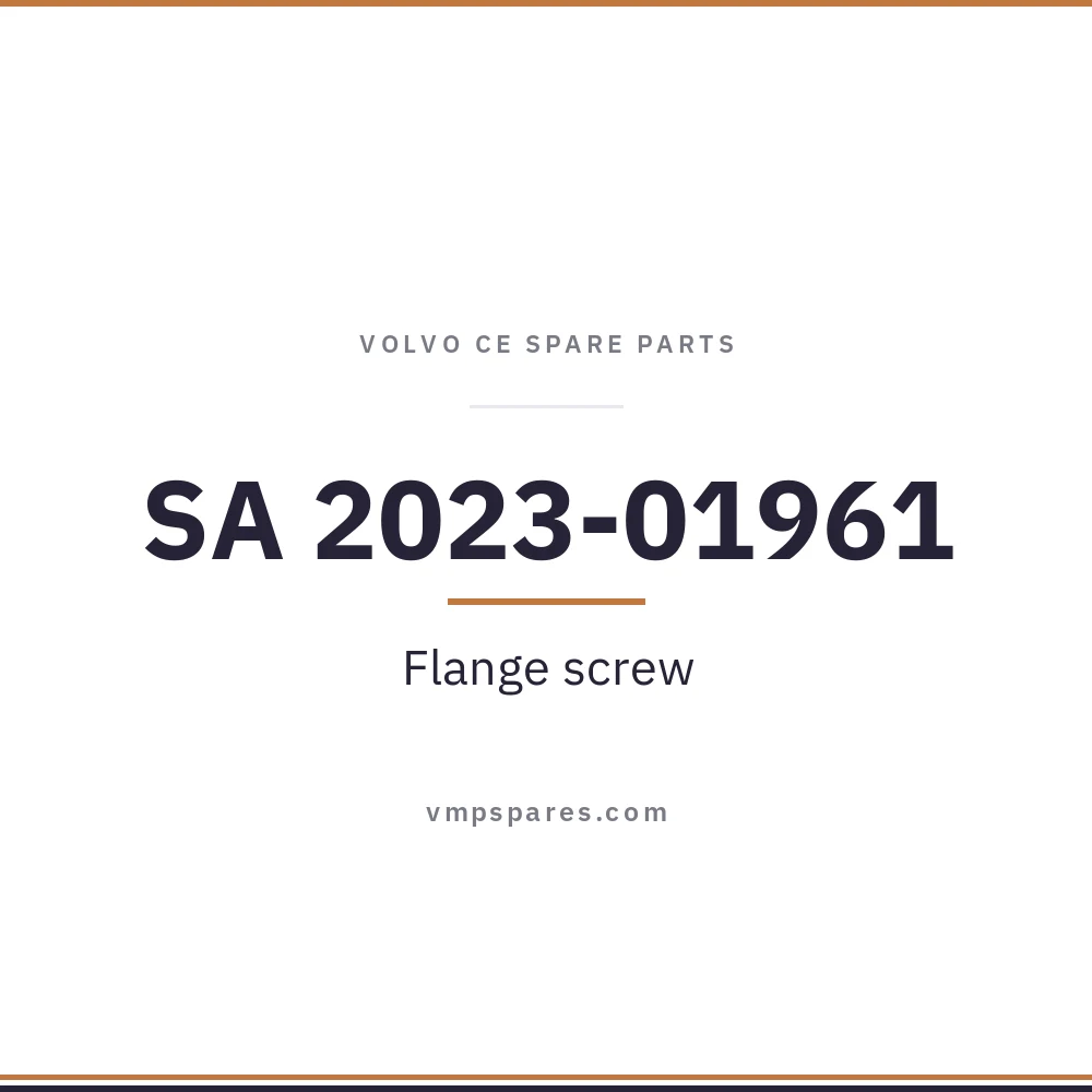 SA 2023-01961 – Flange screw