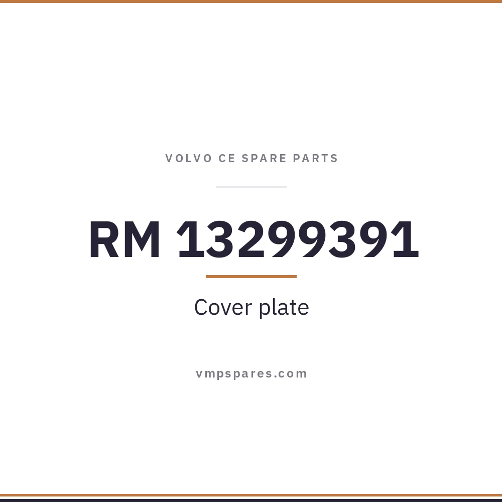 RM 13299391 – Cover plate