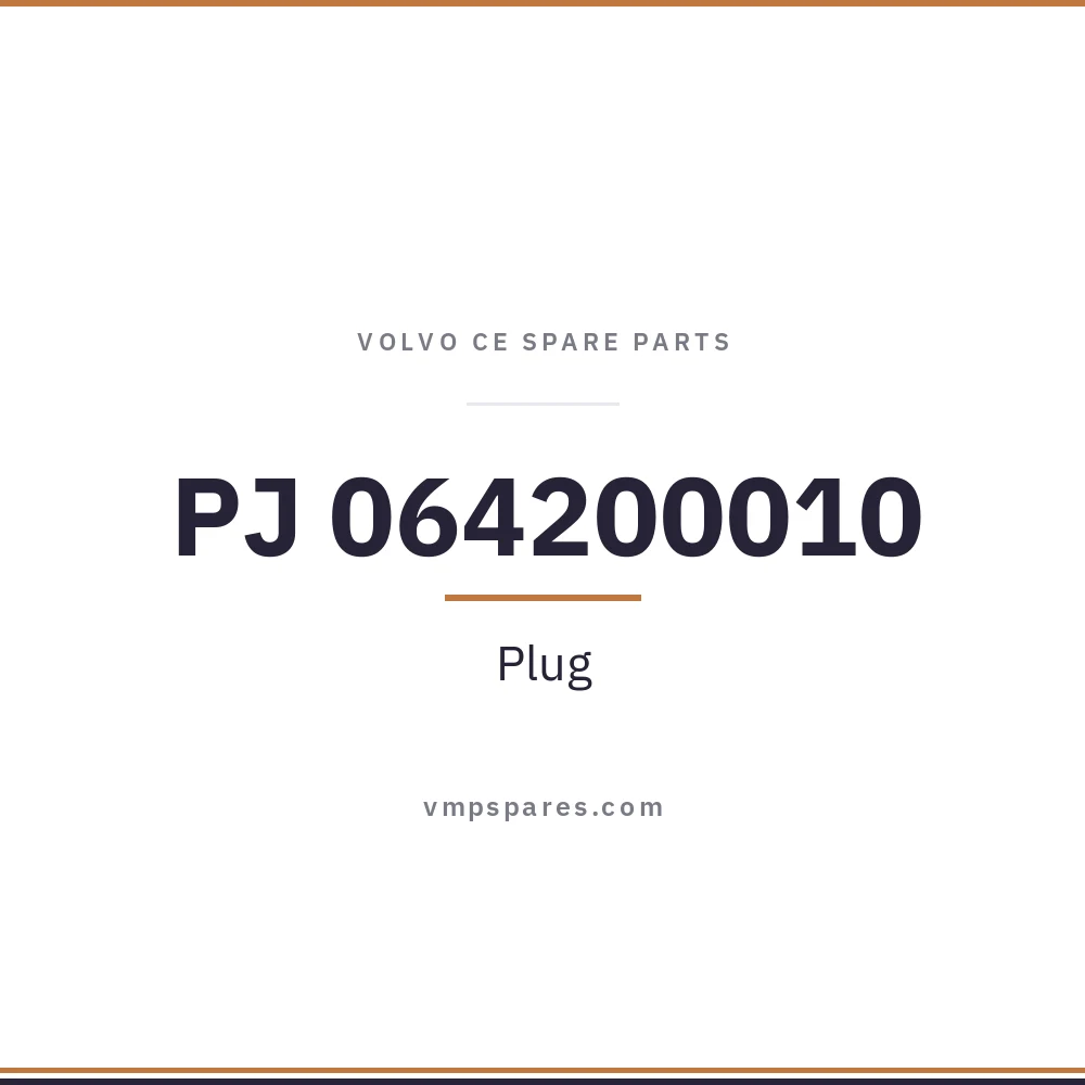 PJ 064200010 – Plug
