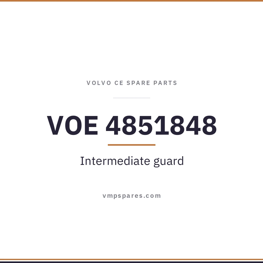 VOE 4851848 – Intermediate guard