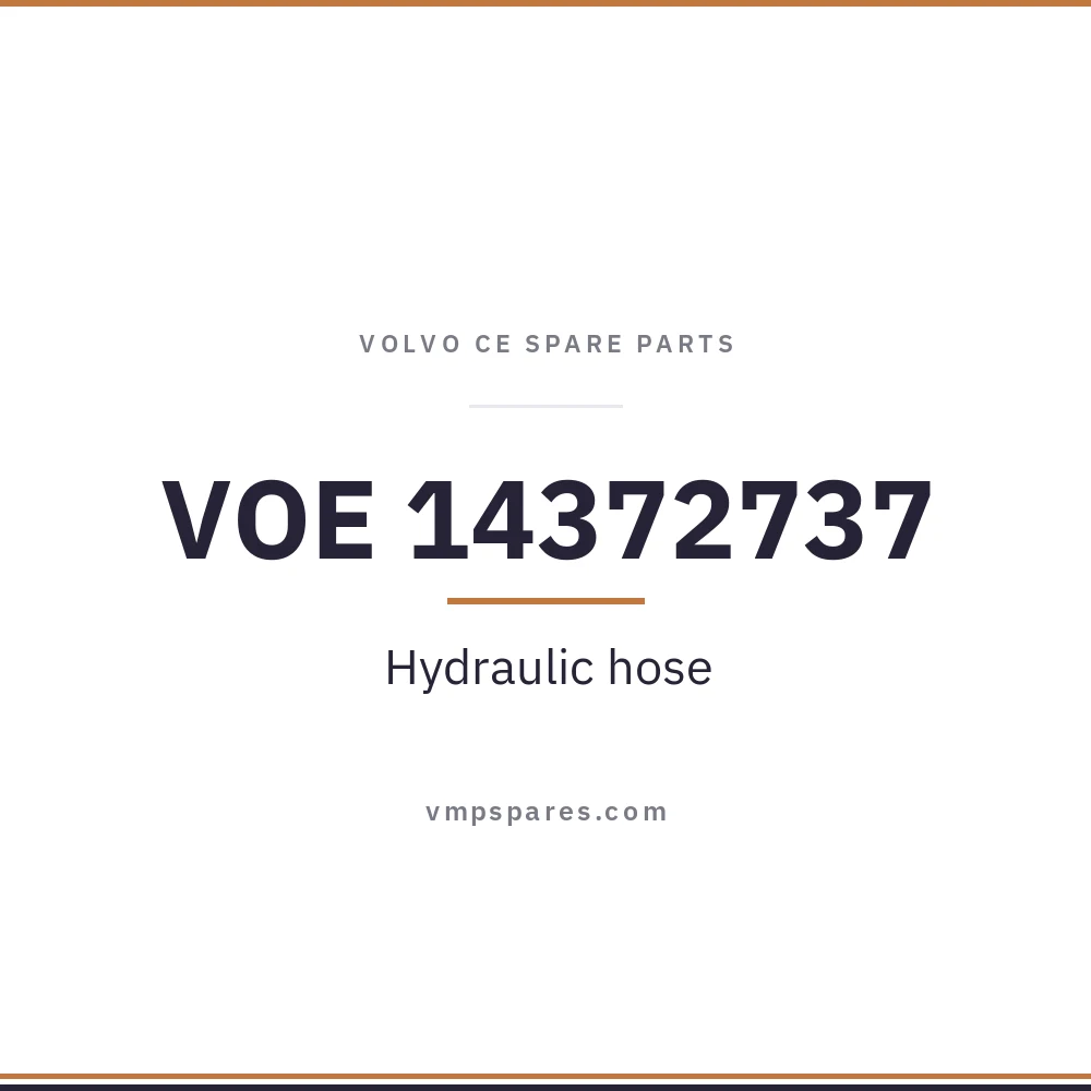 VOE 14372737 – Hydraulic hose