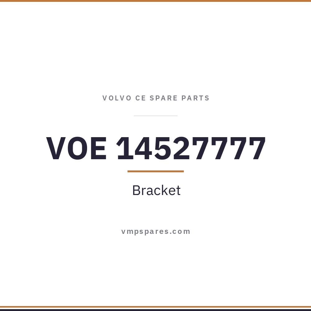 VOE 14527777 – Bracket