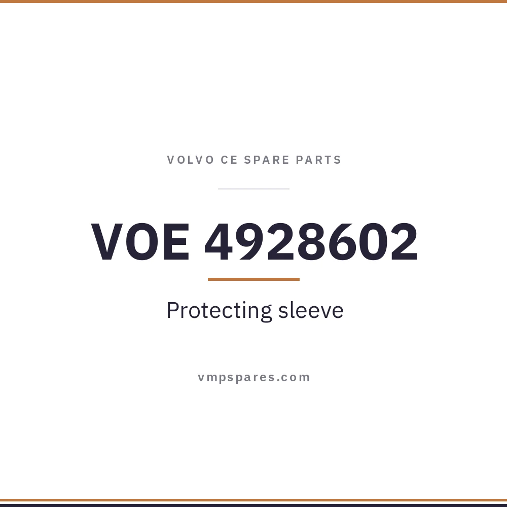 VOE 4928602 – Protecting sleeve