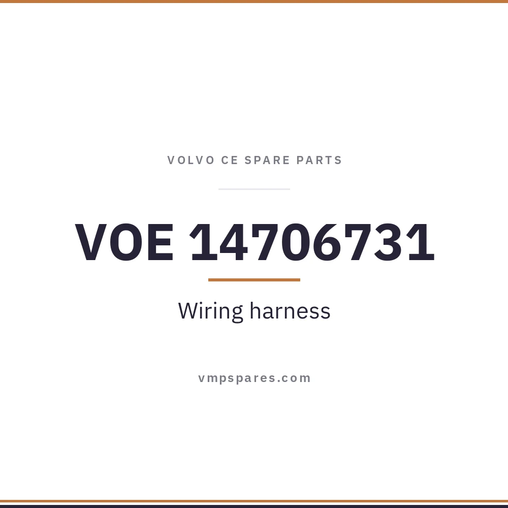 VOE 14706731 – Wiring harness