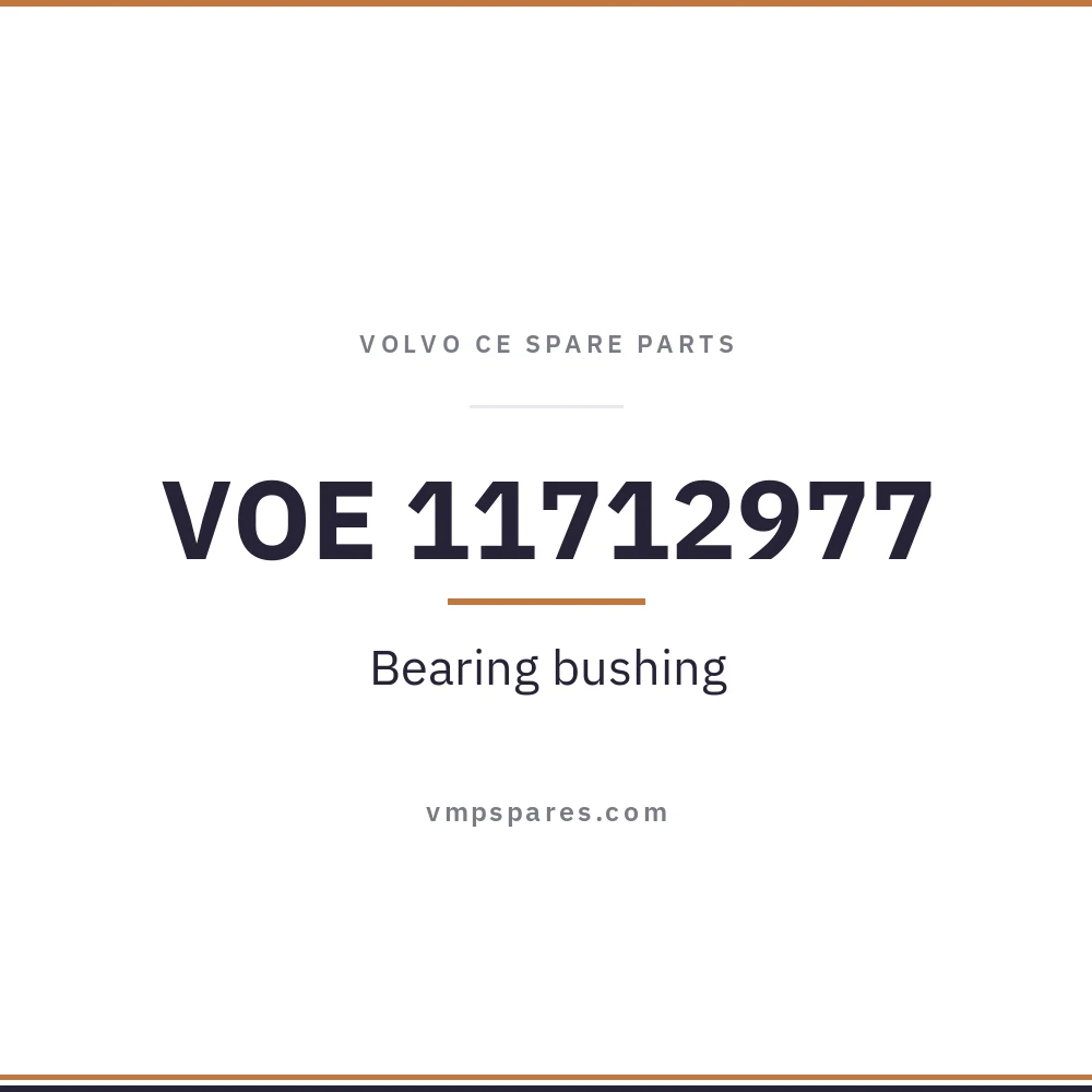 VOE 11712977 – Bearing bushing