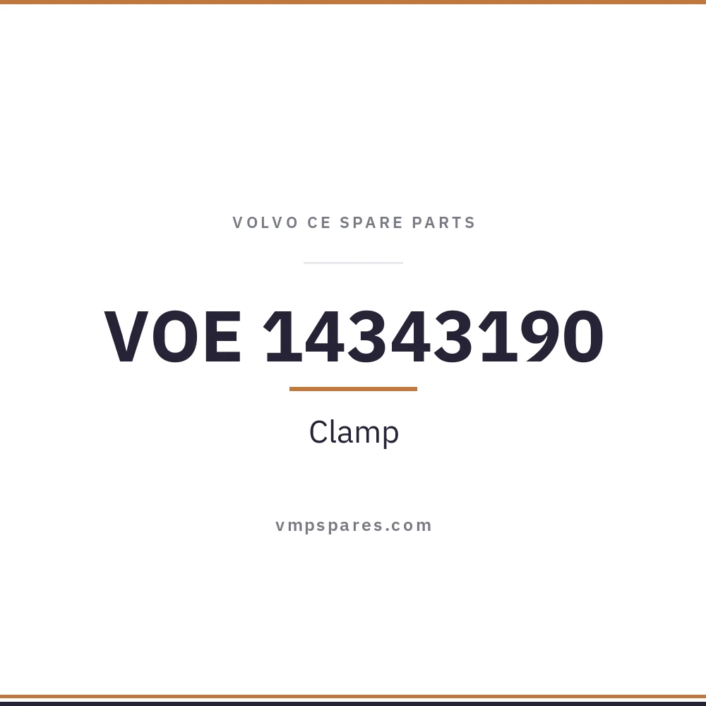 VOE 14343190 – Clamp