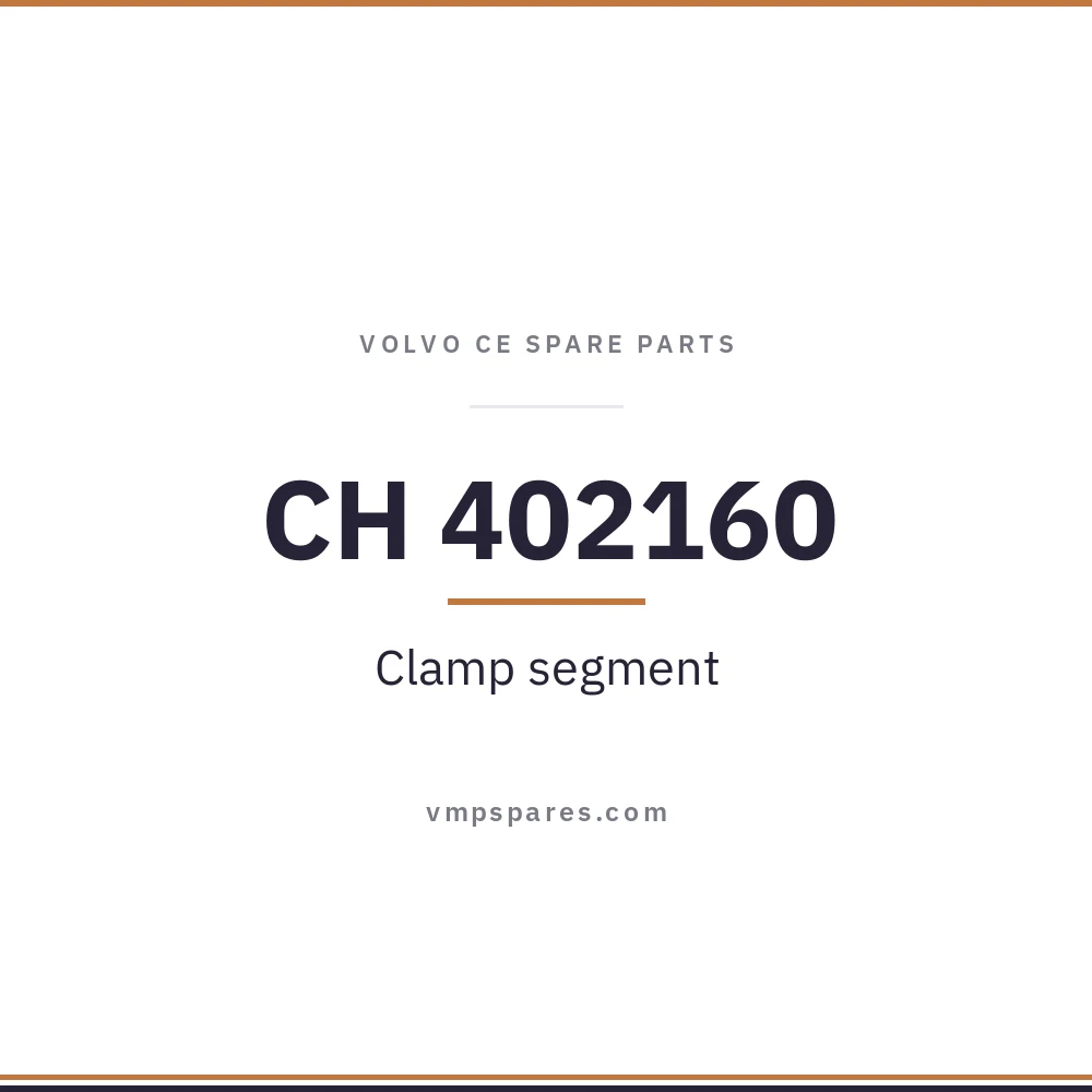CH 402160 – Clamp segment