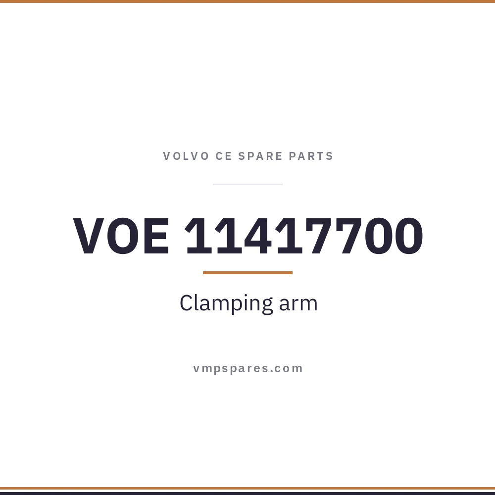 VOE 11417700 – Clamping arm