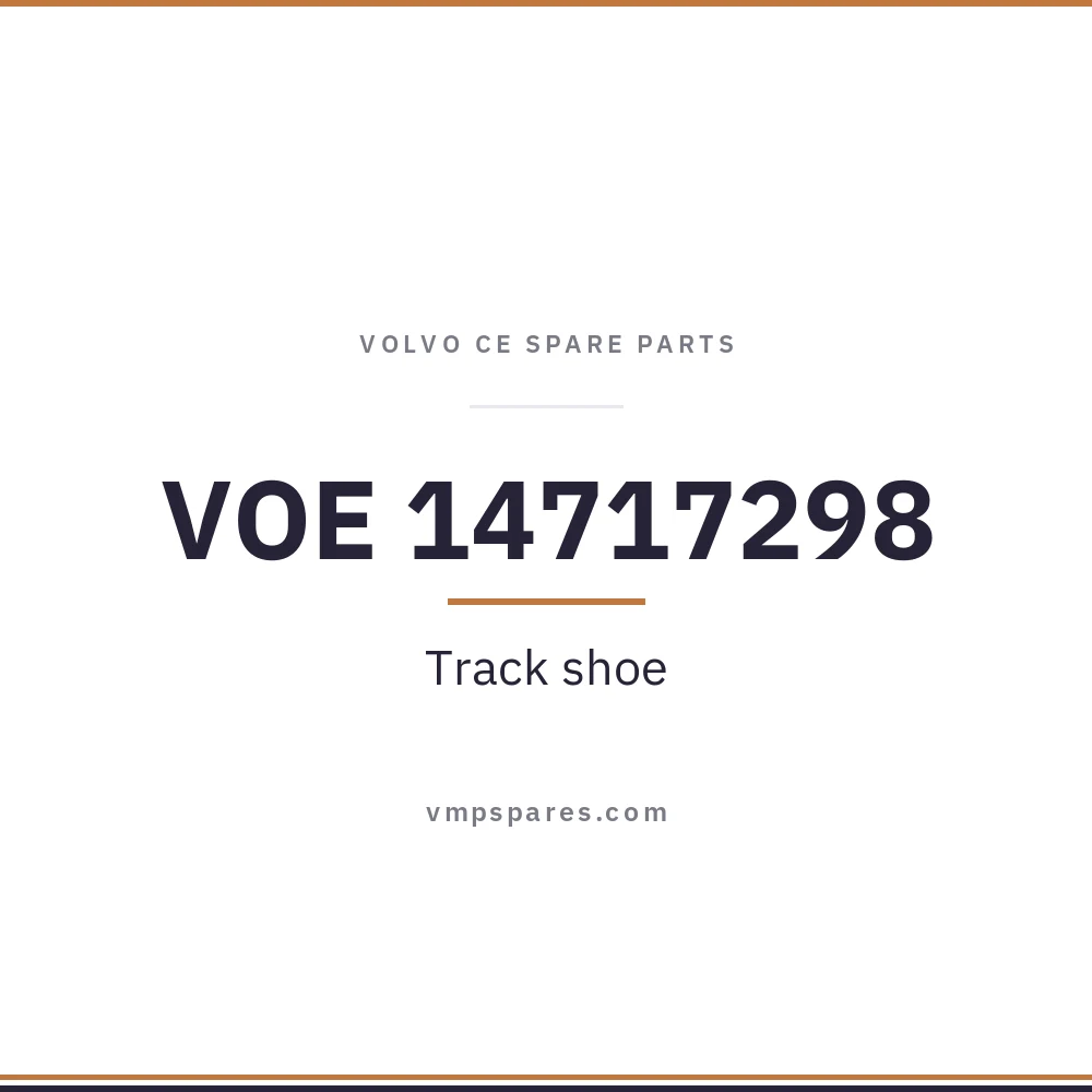 VOE 14717298 – Track shoe