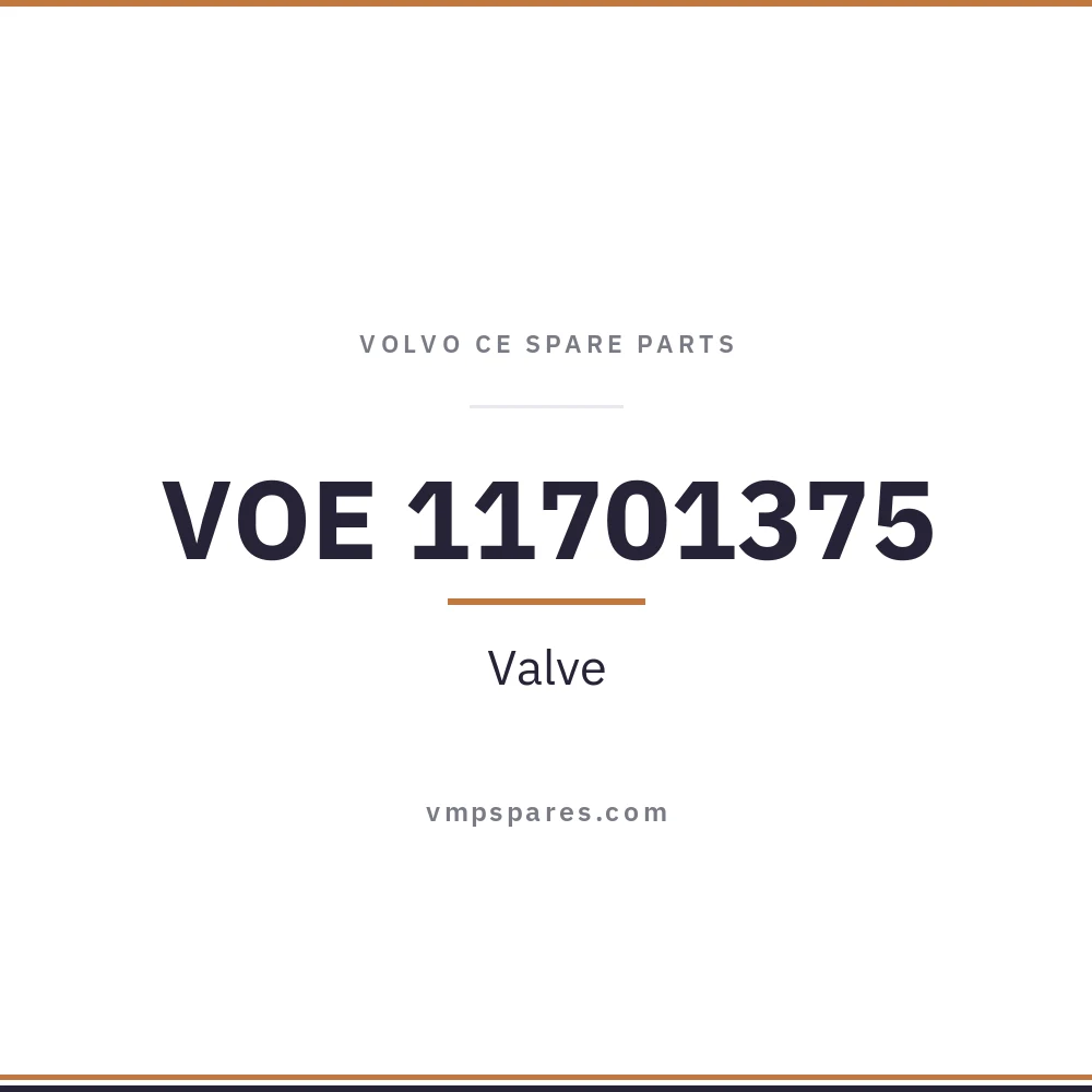 VOE 11701375 – Valve