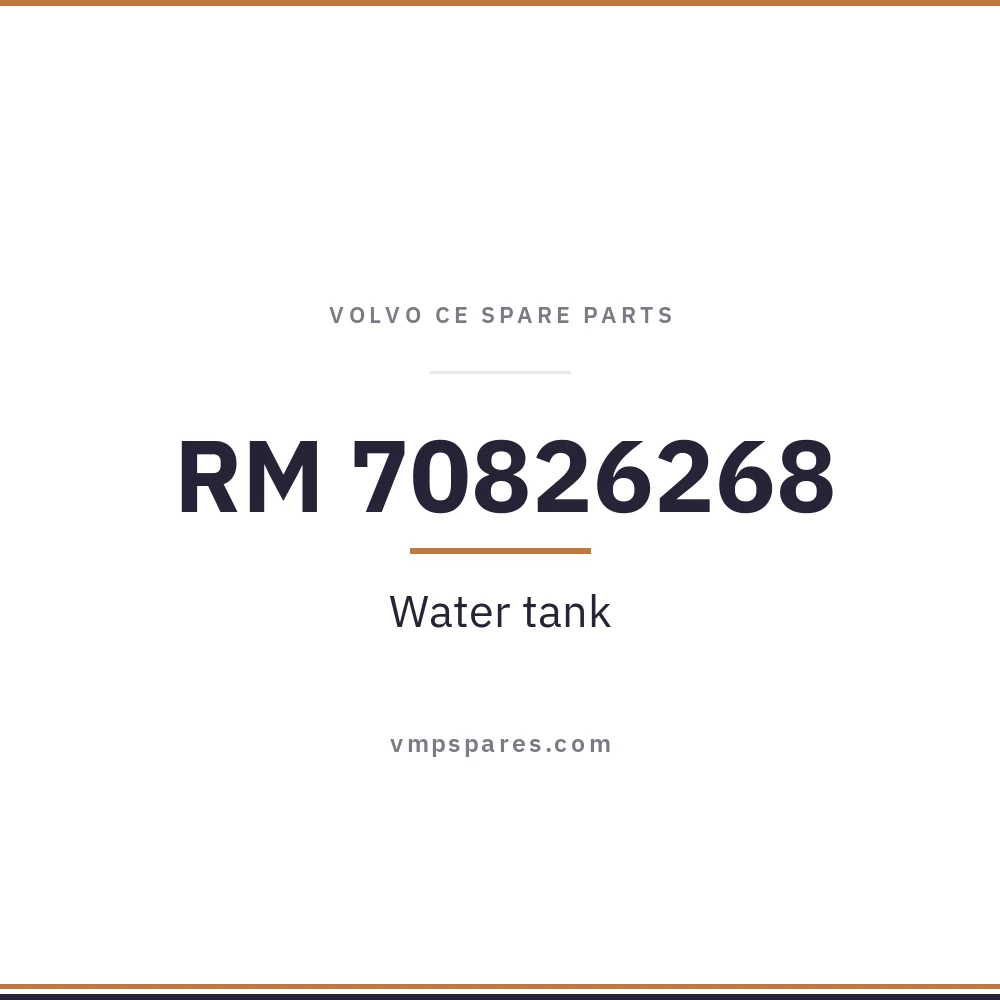 RM 70826268 – Water tank